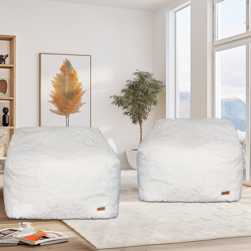 Faux Fur Classic Bean Bag Chair